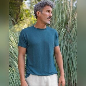 Alex Crane Sun Linen T-Shirt #206